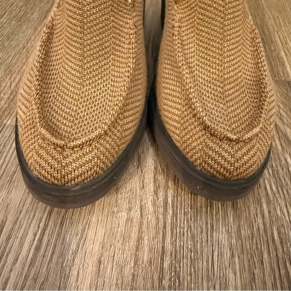 Rothy’s The Lug Loafer Teak Herringbone Women’s 6 Chunky Preppy Merino Wool Shoe - Picture 3 of 9